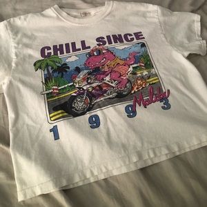 Brandy Melville graphic top